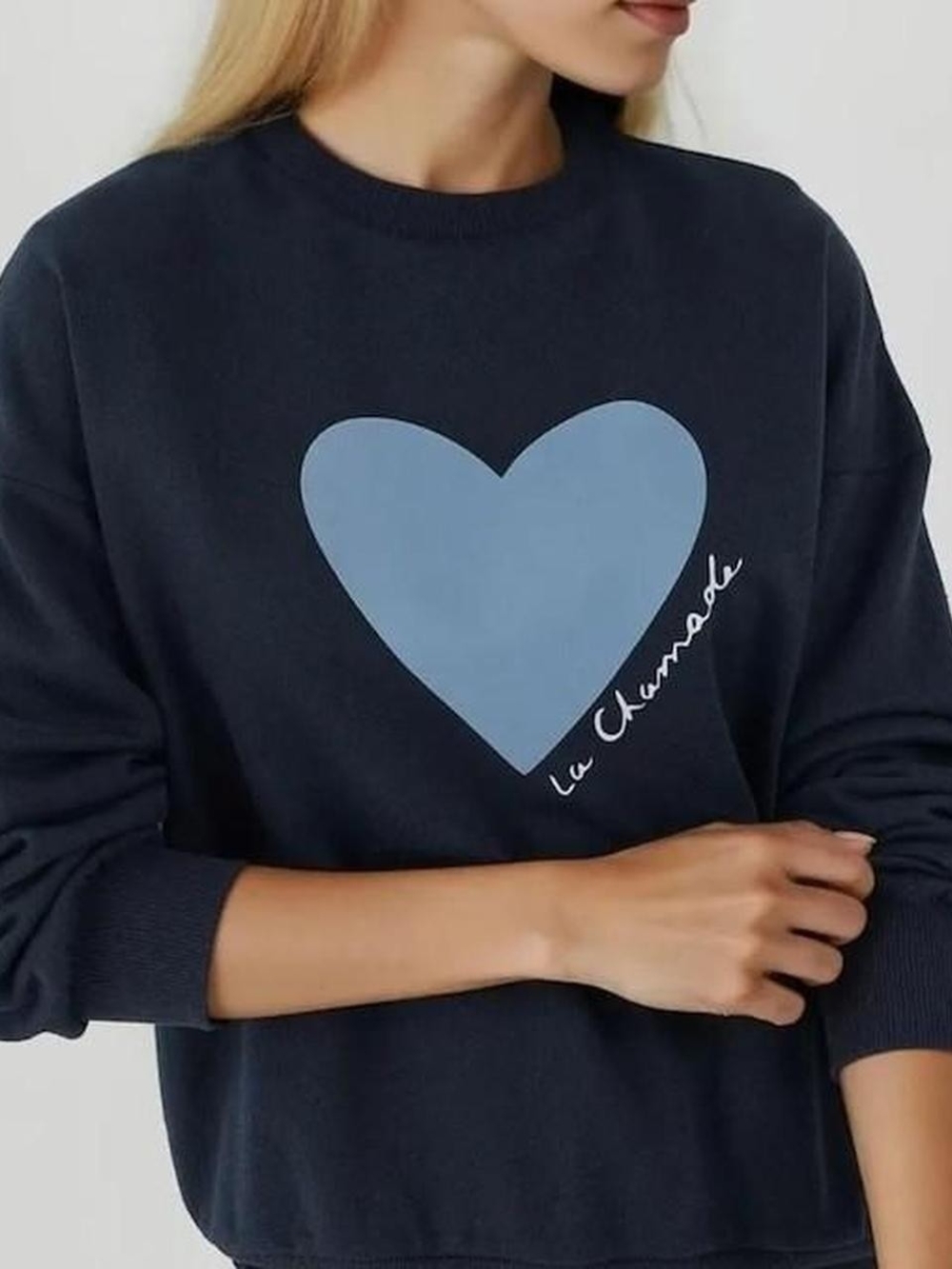 Sezane La Chamade cotton sweatshirt. Size medium